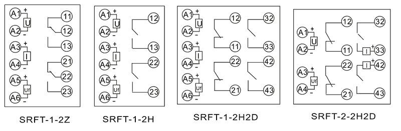 SRFT-3-2H2D内部接线图